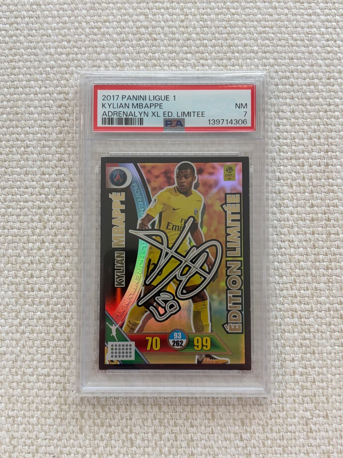 2017 Panini Ligue 1 Mbappe Edition Limitee