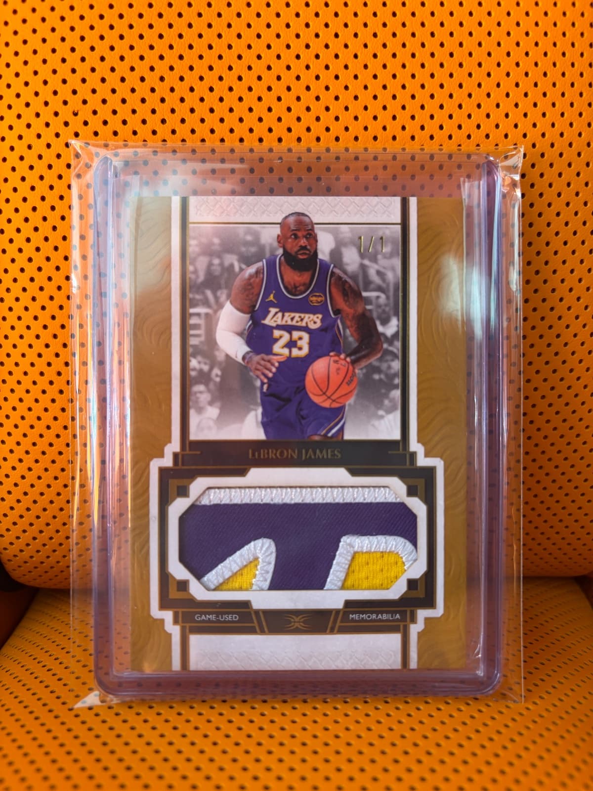 LeBron James Topps Definitive Patch Collection - 1/1